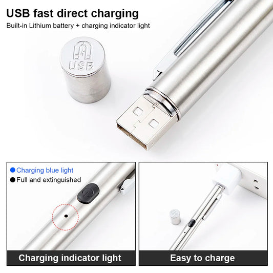Professional Veterinary UV Diagnostic Tool - 365nm Ultraviolet Detection Lamp - Waterproof Design for Fungal & Skin Condition Assessment - Advanced Pet Dermatology Solution - Pet Moda Store