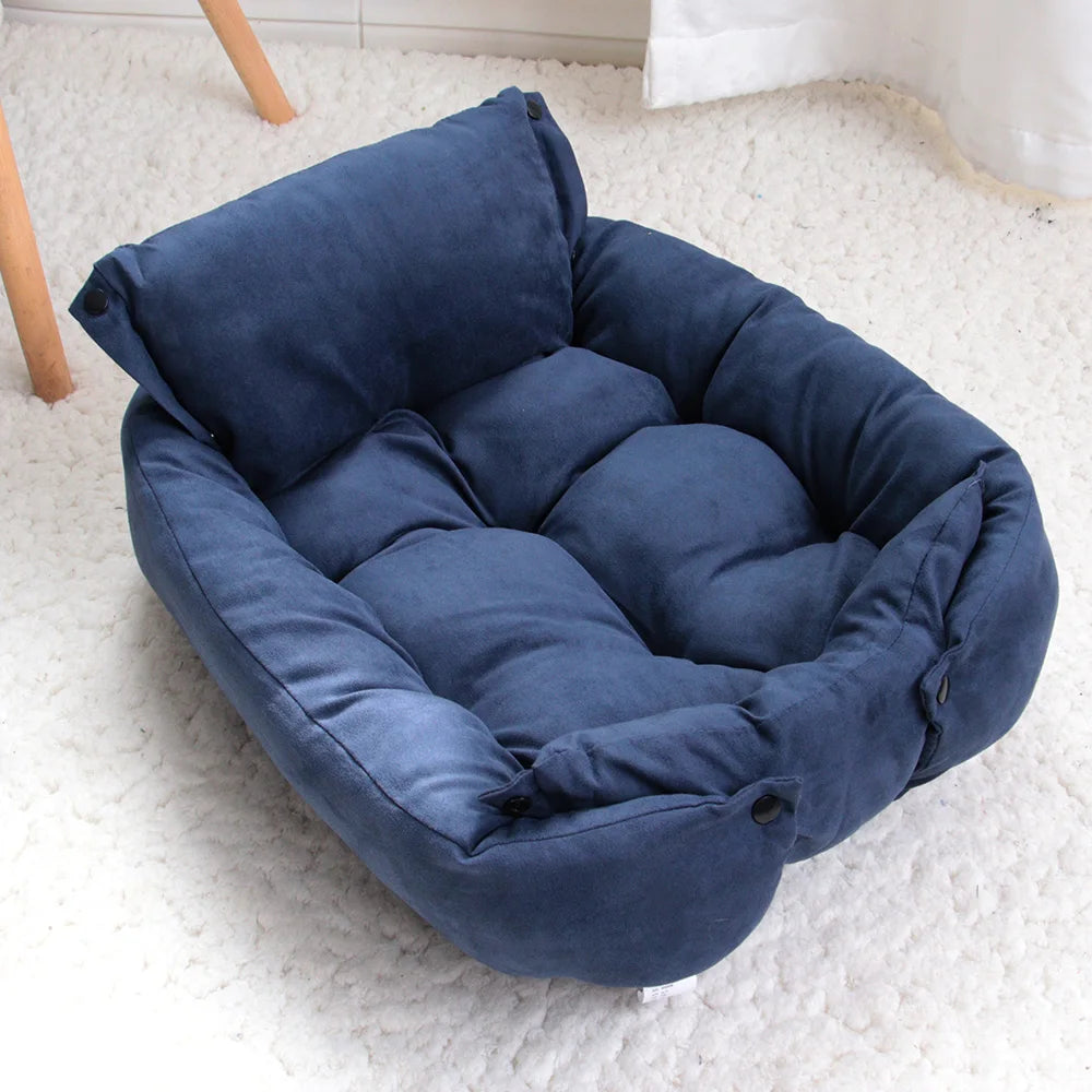 ComfortNest™ 3-in-1 Premium Pet Bed | Multi-Function Cushioned Kennel | Thermal Winter Warming Technology | For Dogs & Cats of All Ages - Pet Moda Store