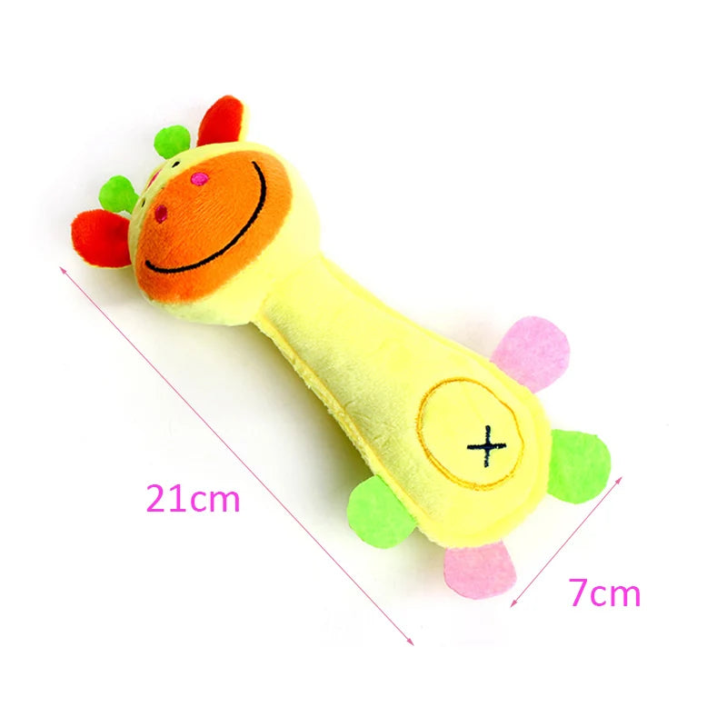 Durable Low Price Pet Dog Plush Toy Animal Shape with Squeaky for Small Dogs Chihuahua Yorkshire Bichon Puppy Chew Cleaning Toys - Pet Moda Store