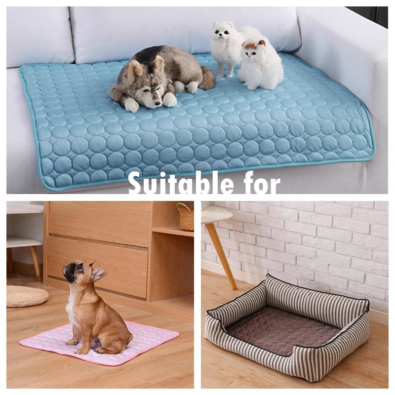 ArcticFlex™ Premium Cooling Pet Mat | All-Season Temperature Regulating Pad | Machine Washable & Breathable | For All Pet Sizes & Multiple Surfaces - Pet Moda Store