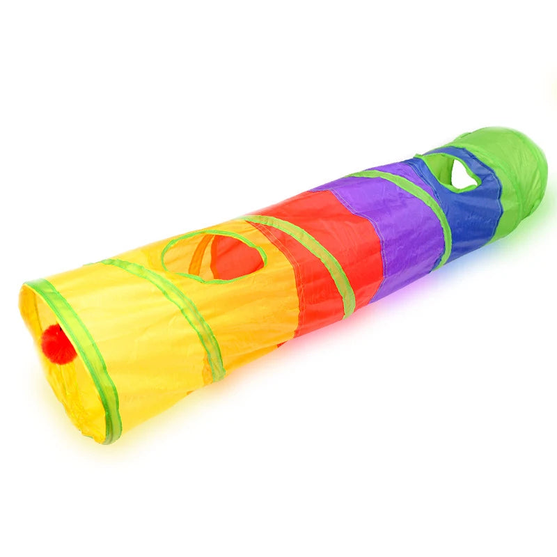AdventureTube™ Premium Pet Tunnel | Collapsible Indoor/Outdoor Play System | Multi-Purpose Training & Exercise Den | For Cats & Puppies - Pet Moda Store