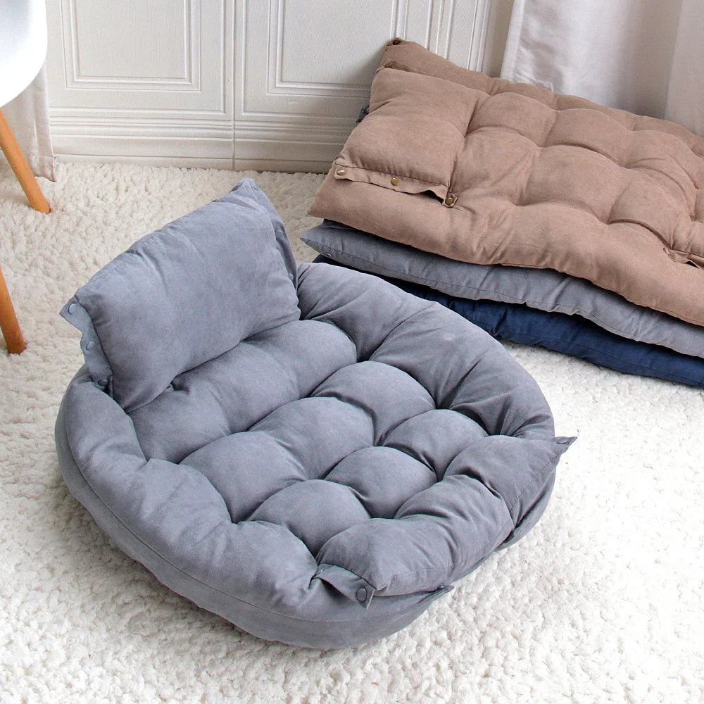 ComfortNest™ 3-in-1 Premium Pet Bed | Multi-Function Cushioned Kennel | Thermal Winter Warming Technology | For Dogs & Cats of All Ages - Pet Moda Store