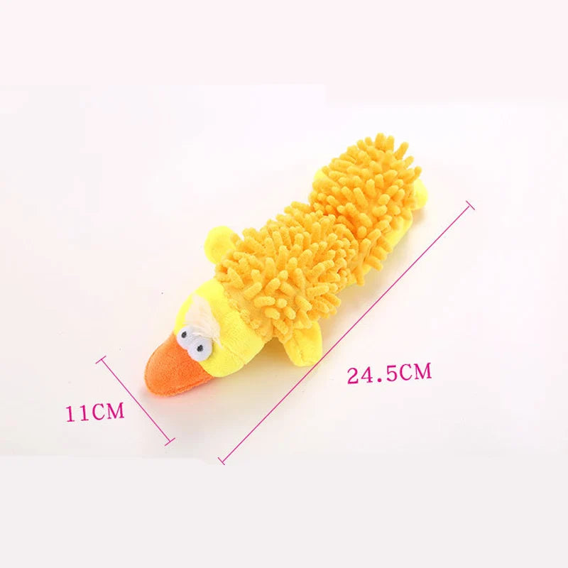 Durable Low Price Pet Dog Plush Toy Animal Shape with Squeaky for Small Dogs Chihuahua Yorkshire Bichon Puppy Chew Cleaning Toys - Pet Moda Store