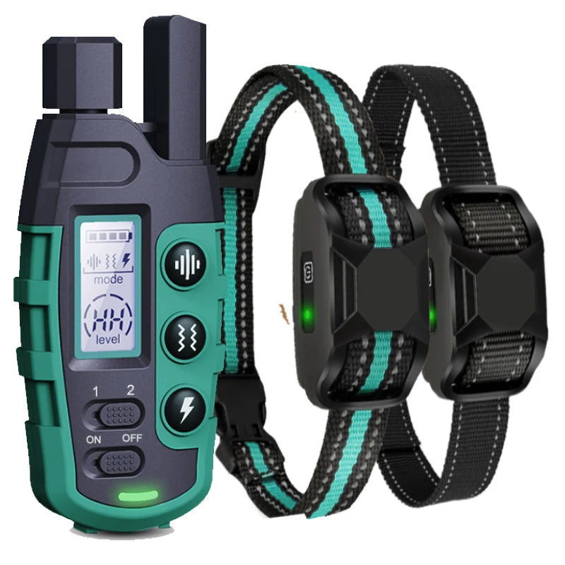 Professional Range Dog Training Collar - 3300ft Wireless Remote, Waterproof Design with Adjustable Stimulation & Vibration - For Dogs 5-120lbs - Pet Moda Store
