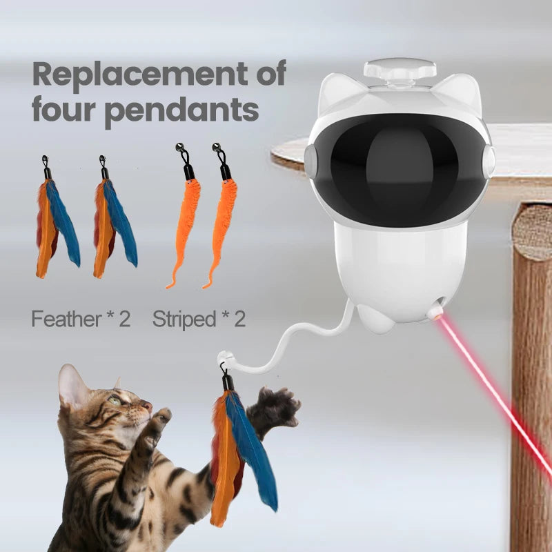 Advanced Interactive Laser Play System - Motion-Activated Technology - Automatic Entertainment Mode - Premium Activity Center for Cats - Pet Moda Store