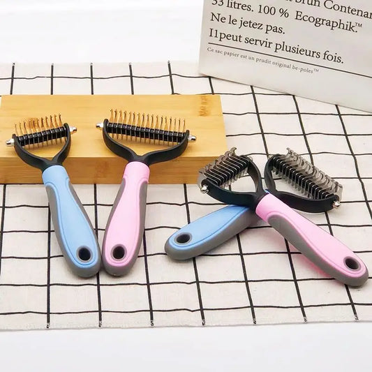 DeShedPro™ Professional Grooming System | Premium Fur Removal & Trimming Tool | Anti-Shedding Technology | For All Dogs & Cats - Pet Moda Store