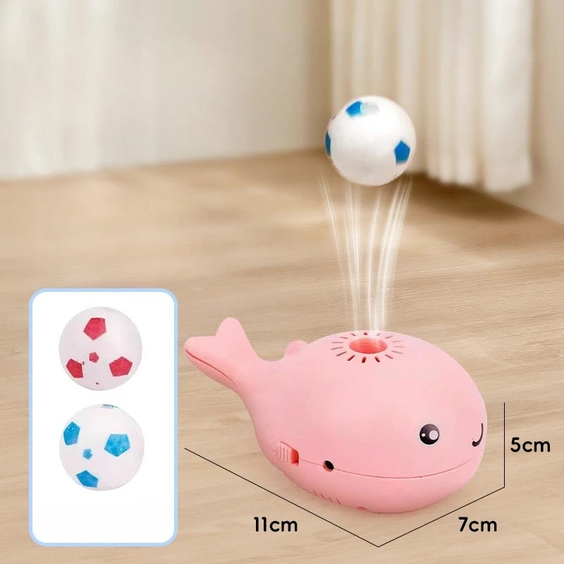 WhaleChaser™ Interactive Electric Toy | USB-Powered Dual Function Ball & Fan | Simulated Marine Motion | Premium Kitten Teaser System - Pet Moda Store