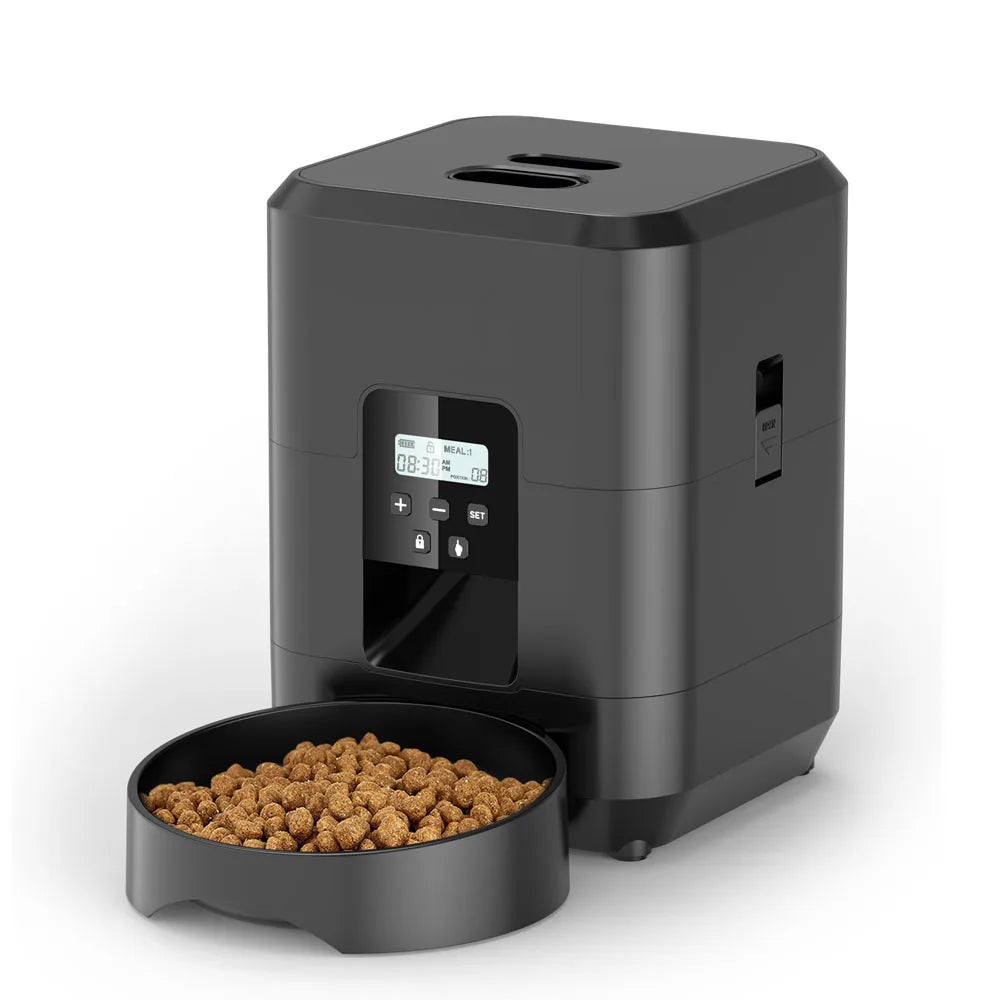Precision Timed Pet Feeding System - Smart Portion Control Technology - Slow-Feed Design for Healthier Digestion - Premium Automated Food Dispenser for Cats & Dogs - Pet Moda Store
