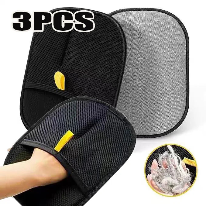 DualTouch™ Pet Grooming System | Double-Sided Hair Collection Gloves | Multi-Function Beauty & Cleaning Tool | Stress-Free Pet Care Solution - Pet Moda Store
