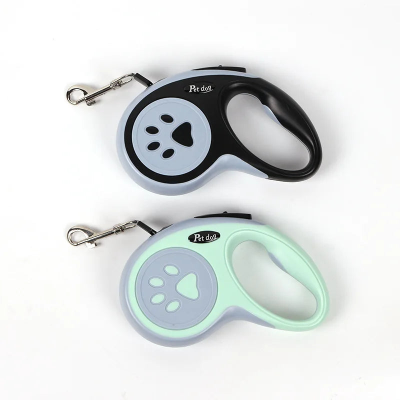 Professional Retractable Pet Leash - Premium Nylon - Extends 3-5m - Durable Automatic Mechanism for Walking & Running - Designed for Small Dogs & Cats - Pet Moda Store