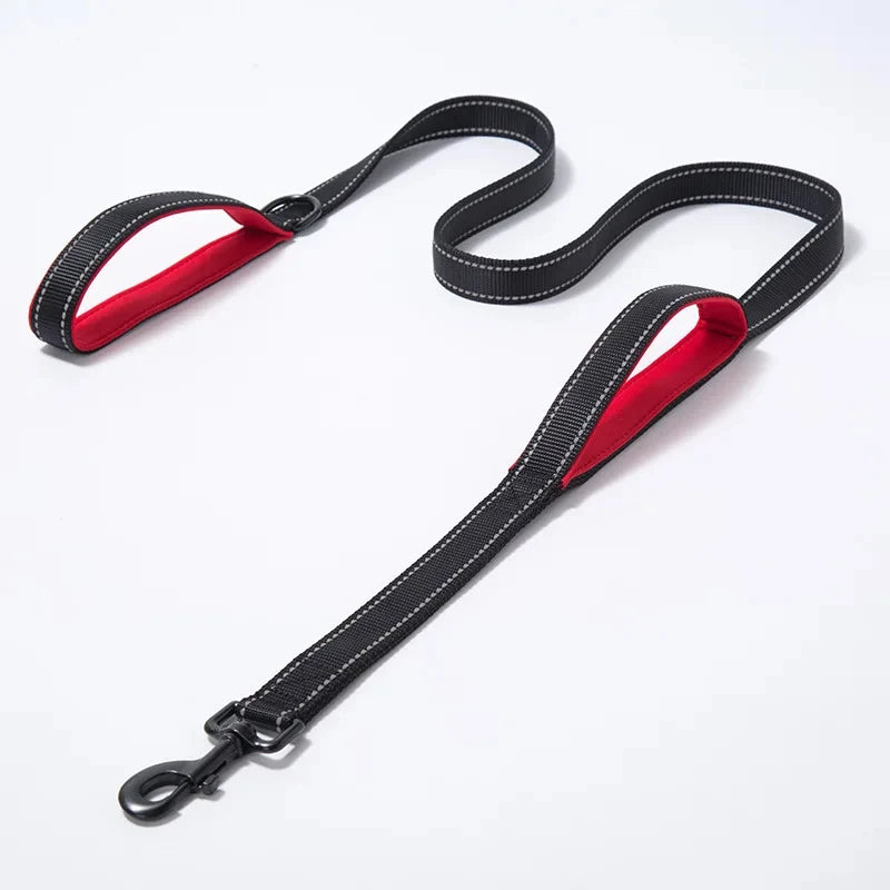 CommandPro™ Dual-Handle Training Leash | Heavy-Duty Control System | Premium Safety Technology | Professional-Grade Outdoor Lead - Pet Moda Store