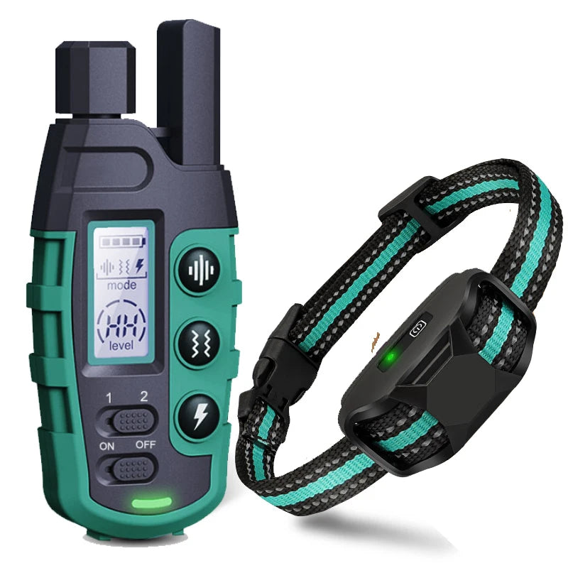 Professional Range Dog Training Collar - 3300ft Wireless Remote, Waterproof Design with Adjustable Stimulation & Vibration - For Dogs 5-120lbs - Pet Moda Store