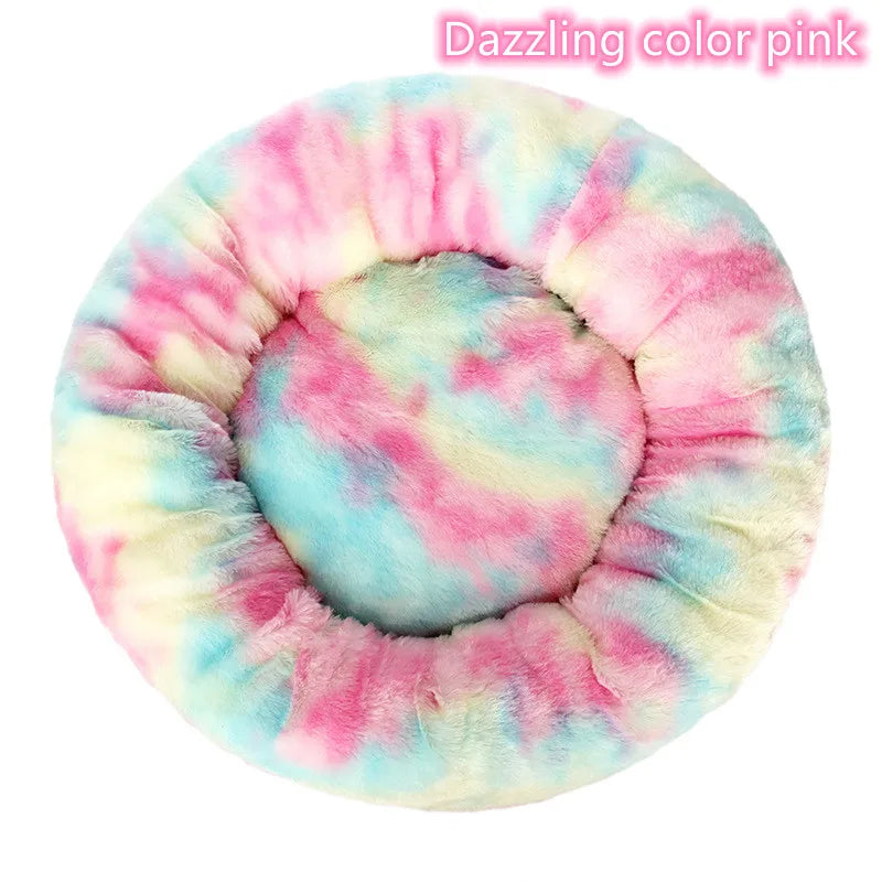 DreamDonut™ Premium Calming Cat Bed | Plush Washable Comfort Technology | 360° Support Design | Suitable for All Feline Breeds - Pet Moda Store