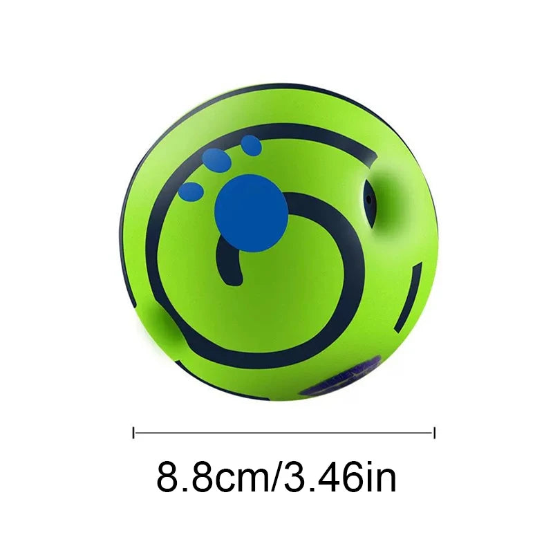 WobbleWag™ Interactive Giggle Ball | Motion-Activated Sound Technology | Attention-Grabbing Dog Toy | Official As Seen On TV Product - Pet Moda Store