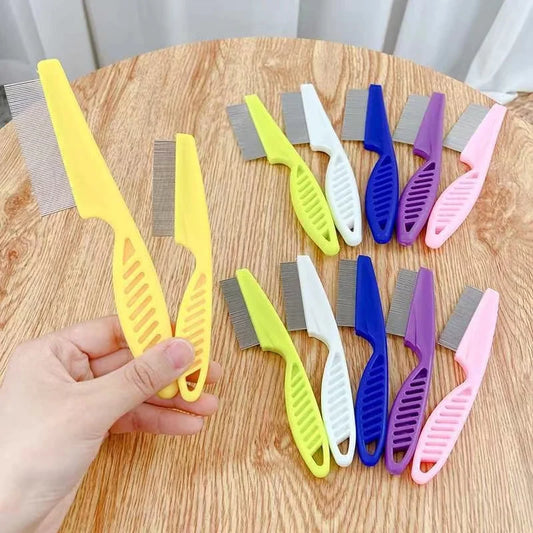 FleaGuard™ Professional Grooming Set | Stainless Steel Dual-Purpose Comb | Anti-Shedding & Parasite Removal | For All Dogs & Cats - Pet Moda Store