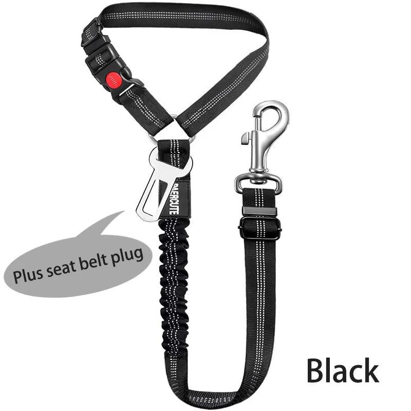 DualGuard™ 2-in-1 Safety System | Premium Car-to-Walk Harness & Leash | Adjustable Vehicle Restraint | For Dogs & Cats of All Sizes - Pet Moda Store
