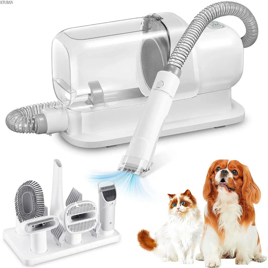 ShedMaster™ Professional Grooming Vacuum | 2.3L Large Capacity System | Complete Pet Hair Removal Kit | Brush & Suction Technology - Pet Moda Store