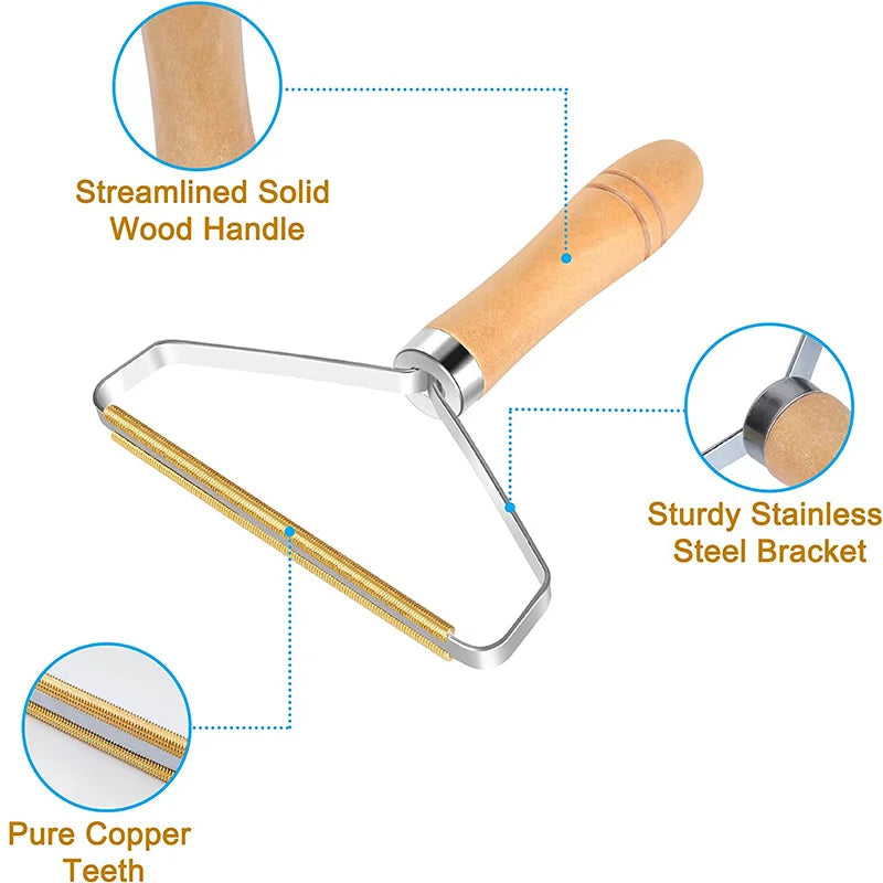 FurAway™ Multi-Surface Lint & Hair Remover | Portable Manual Fabric Cleaner | Professional-Grade Scraper Technology | For Clothes, Carpets & Upholstery - Pet Moda Store