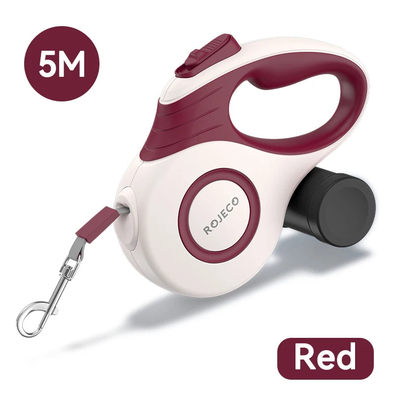 Premium Automatic Retractable Pet Leash - Adjustable 3-5M Length - Durable Design for Walking, Hiking & Travel - Versatile Control for Small Dogs & Cats - Pet Moda Store