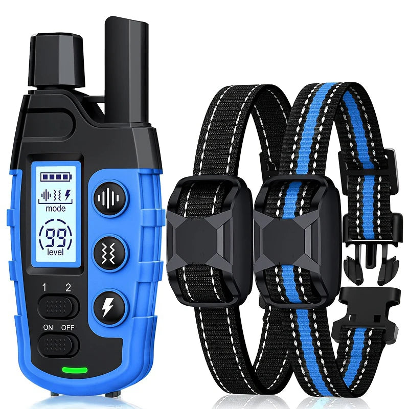 Professional Range Dog Training Collar - 3300ft Wireless Remote, Waterproof Design with Adjustable Stimulation & Vibration - For Dogs 5-120lbs - Pet Moda Store