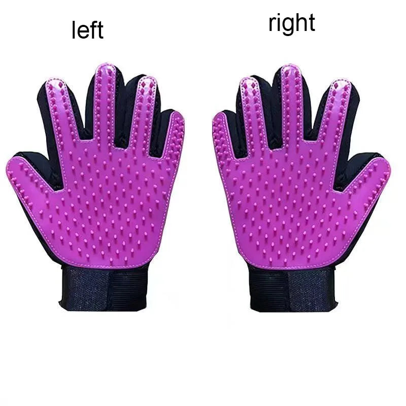 GroomGlove™ Premium Deshedding System | 2-in-1 Massage & Hair Removal Tool | Comfort-Grip Grooming Technology | For All Dogs & Cats - Pet Moda Store