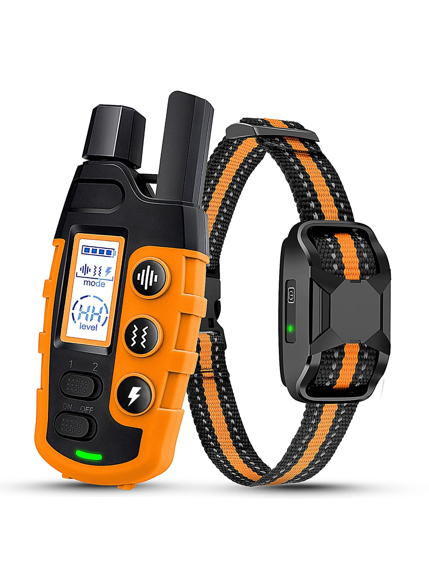 Professional Range Dog Training Collar - 3300ft Wireless Remote, Waterproof Design with Adjustable Stimulation & Vibration - For Dogs 5-120lbs - Pet Moda Store