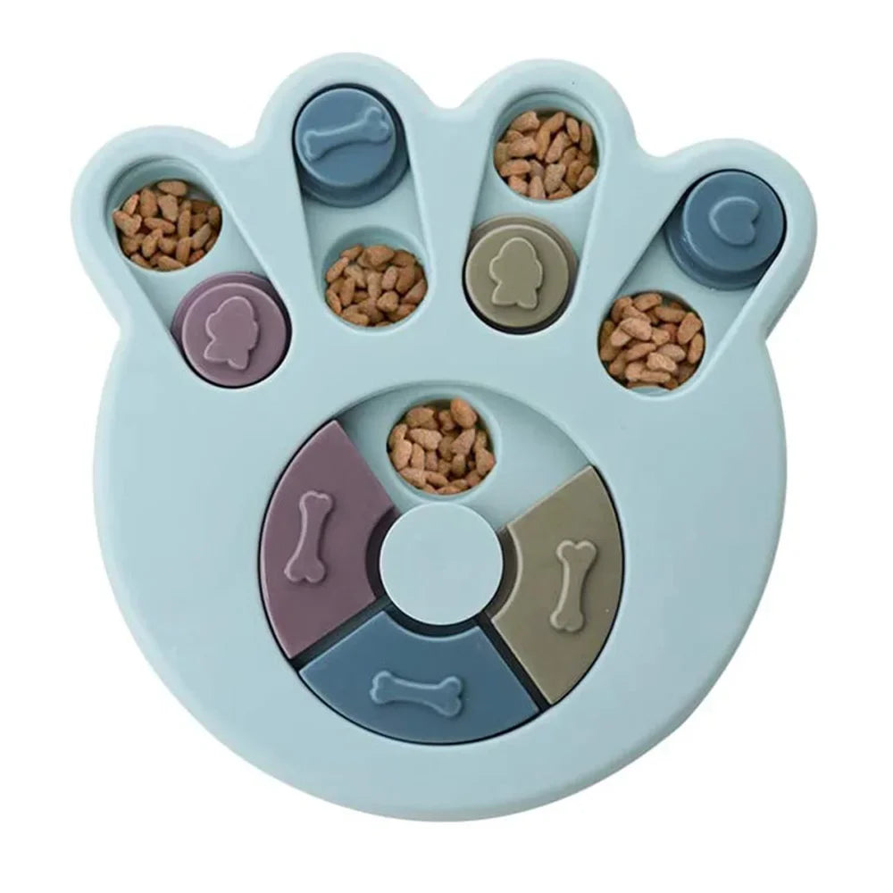 Premium Interactive Puzzle Bowl™ | Anti-Slip Slow Feeder for Dogs & Cats | IQ-Enhancing Food Dispenser | Mental Stimulation Feeding Game - Pet Moda Store