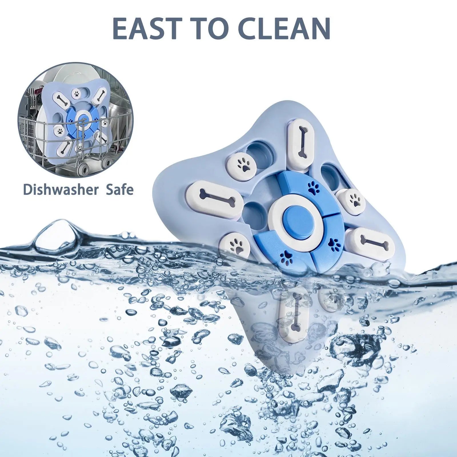 Dog Toys Slow Feeder Interactive Increase Puppy IQ Food Dispenser Slowly Eating NonSlip Bowl Pet Puzzle Cat Dogs Training Game - Pet Moda Store