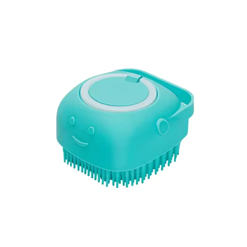 SpaGroom™ Silicone Massage Bath Brush | Multi-Function Gentle Cleansing System | Safety-Soft Technology | For All Dogs & Cats - Pet Moda Store