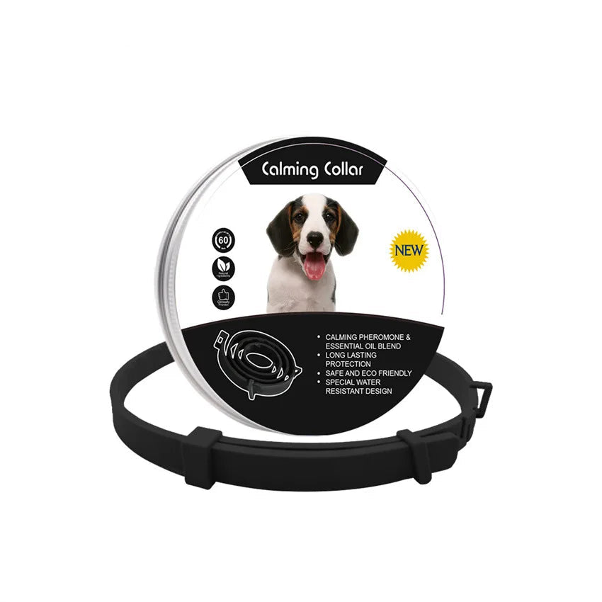 SerenityCare™ Pheromone-Infused Calming Collar | Natural Anxiety Relief for Cats & Dogs | Long-Lasting Stress Reduction | Adjustable Comfort Design - Pet Moda Store