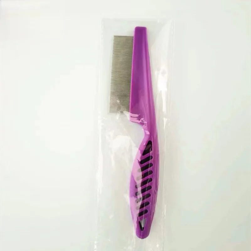 FleaGuard™ Professional Grooming Set | Stainless Steel Dual-Purpose Comb | Anti-Shedding & Parasite Removal | For All Dogs & Cats - Pet Moda Store