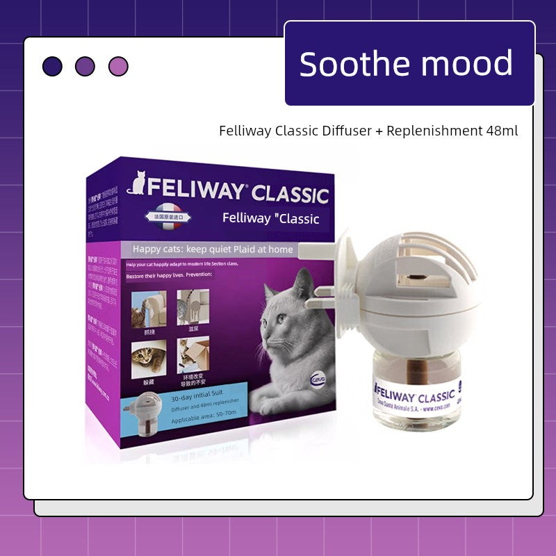 CalmEssence™ Feline Comfort Spray | Natural Pheromone Formula | Anti-Stress & Emotional Soothing | Premium Cat Behavior Solution - Pet Moda Store
