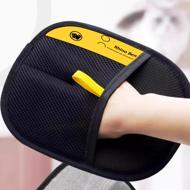 DualTouch™ Pet Grooming System | Double-Sided Hair Collection Gloves | Multi-Function Beauty & Cleaning Tool | Stress-Free Pet Care Solution - Pet Moda Store