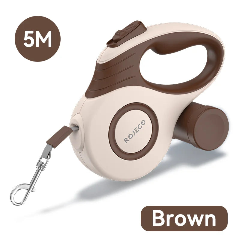 Premium Automatic Retractable Pet Leash - Adjustable 3-5M Length - Durable Design for Walking, Hiking & Travel - Versatile Control for Small Dogs & Cats - Pet Moda Store