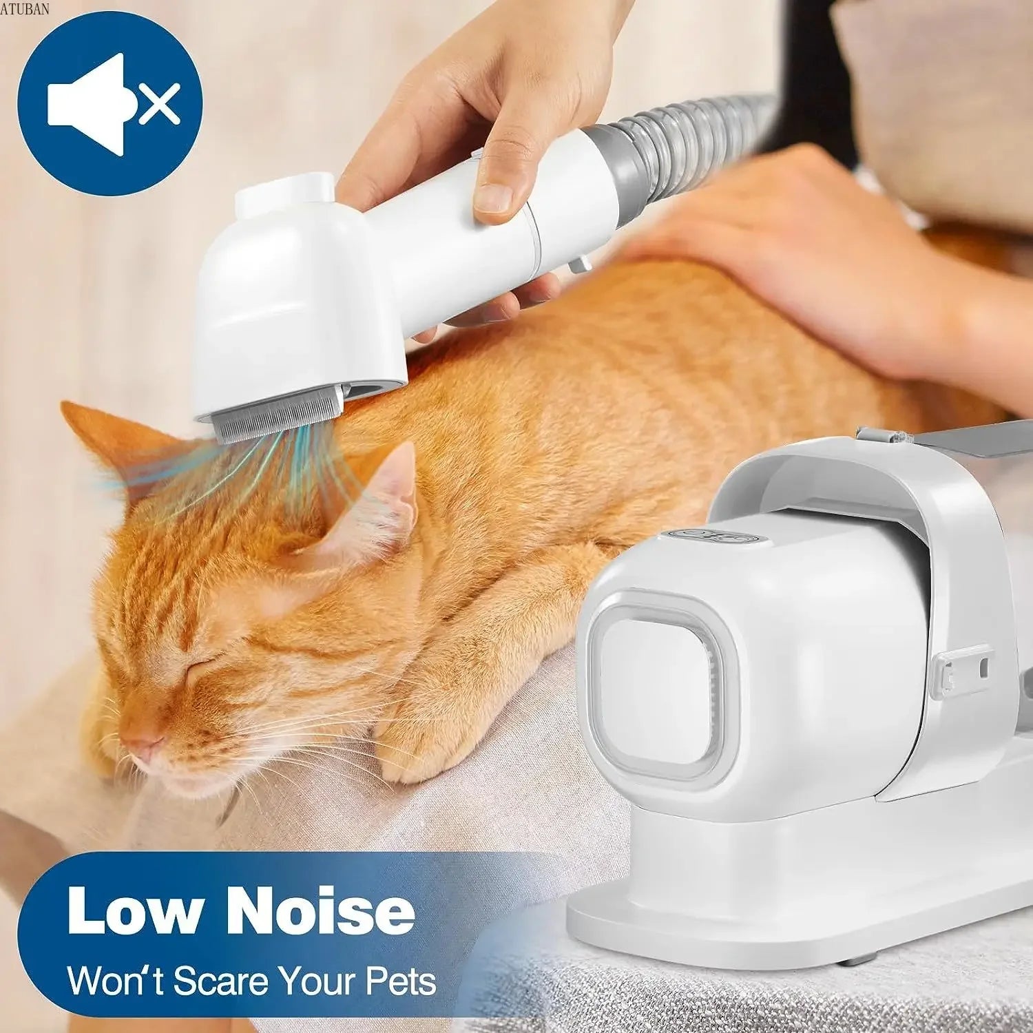 ShedMaster™ Professional Grooming Vacuum | 2.3L Large Capacity System | Complete Pet Hair Removal Kit | Brush & Suction Technology - Pet Moda Store