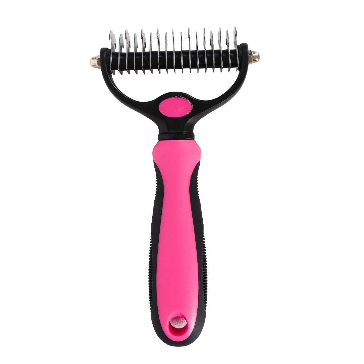 DualGroom™ Professional Double-Sided Comb | Multi-Purpose Knot Removal Tool | Dematting & Hair Collection System | For Dogs & Cats - Pet Moda Store