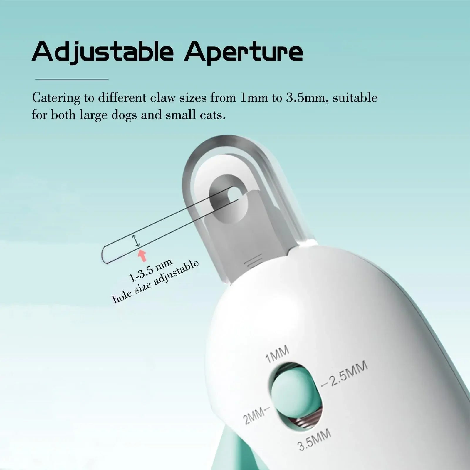 Professional Pet Nail Care System - Precision Adjustable Trimmer - Ergonomic Design for All Breeds - Premium Grooming Tool for Small to Large Pets - Pet Moda Store