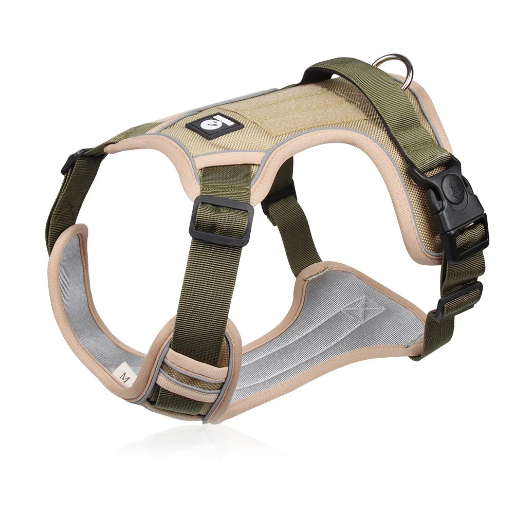 TacticalK9™ Professional Military-Grade Harness | 1680D Waterproof Oxford Fabric | Reflective Safety System | For Medium & Large Breeds - Pet Moda Store