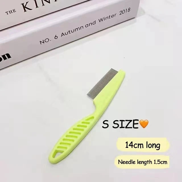FleaGuard™ Professional Grooming Set | Stainless Steel Dual-Purpose Comb | Anti-Shedding & Parasite Removal | For All Dogs & Cats - Pet Moda Store
