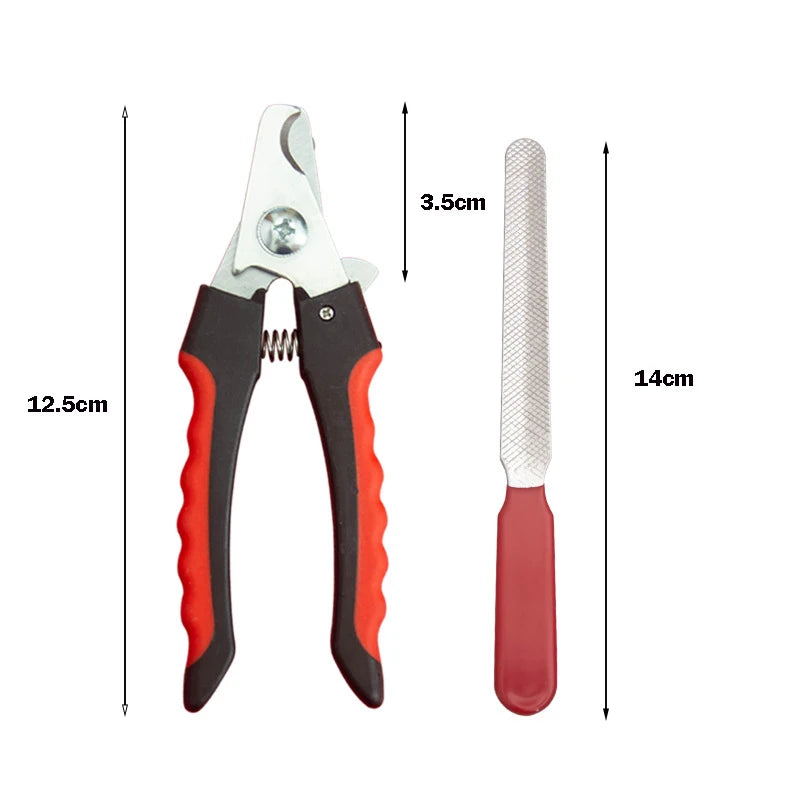 SickleSharp™ Professional Pet Grooming System | Premium Large Dog Nail Clippers | Stainless Steel Multifunctional Design | Precision Grooming Tool For All Breeds & Cats - Pet Moda Store