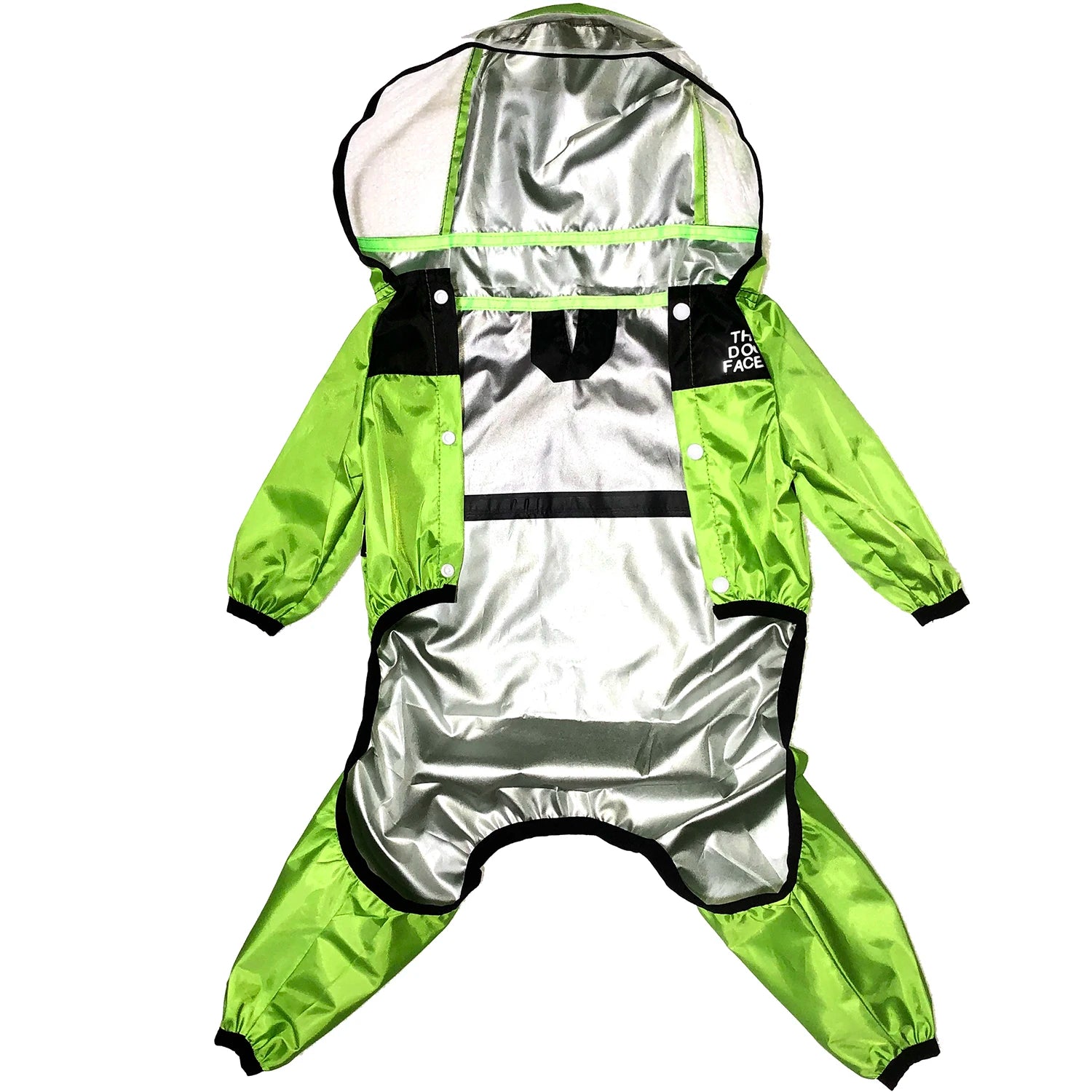 FacePro™ Designer Canine Rainsuit | Full-Body Waterproof Protection | Premium Water-Resistant Technology | Stylish Dog Face Design - Pet Moda Store