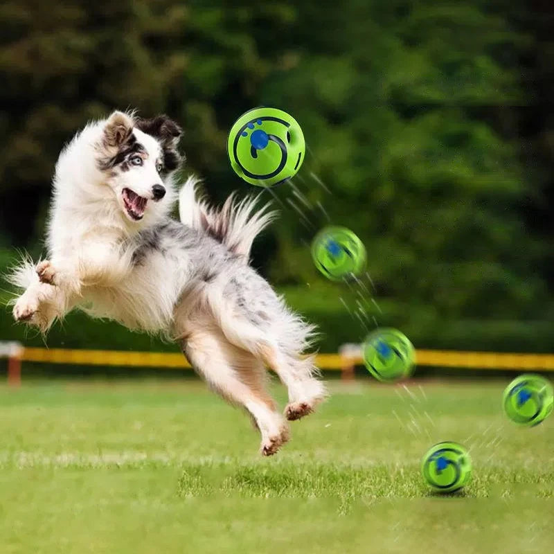 WobbleWag™ Interactive Giggle Ball | Motion-Activated Sound Technology | Attention-Grabbing Dog Toy | Official As Seen On TV Product - Pet Moda Store