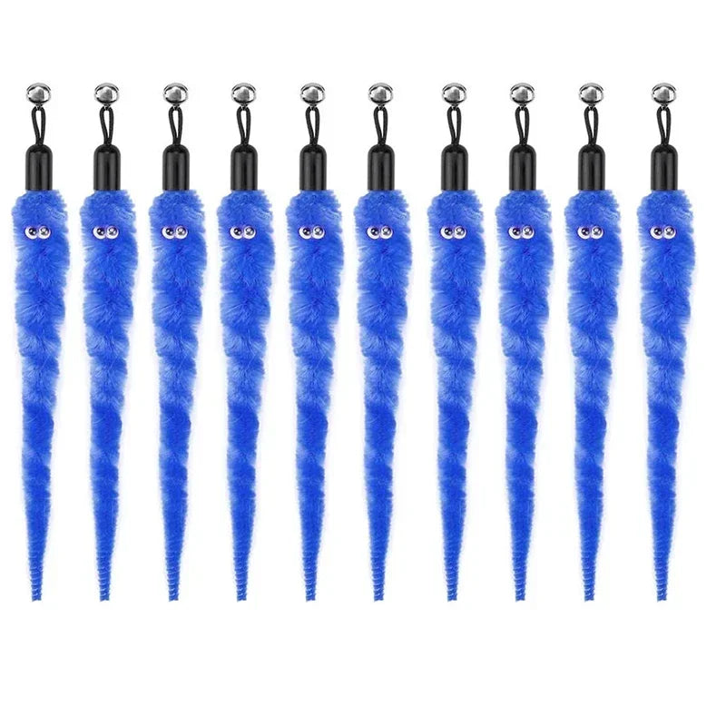 FeatherPrey™ Premium Cat Toy Refills | Interactive Wand Accessories Pack | Assorted Birds & Worms with Bells | Training Foam Balls for Kittens & Cats - Pet Moda Store