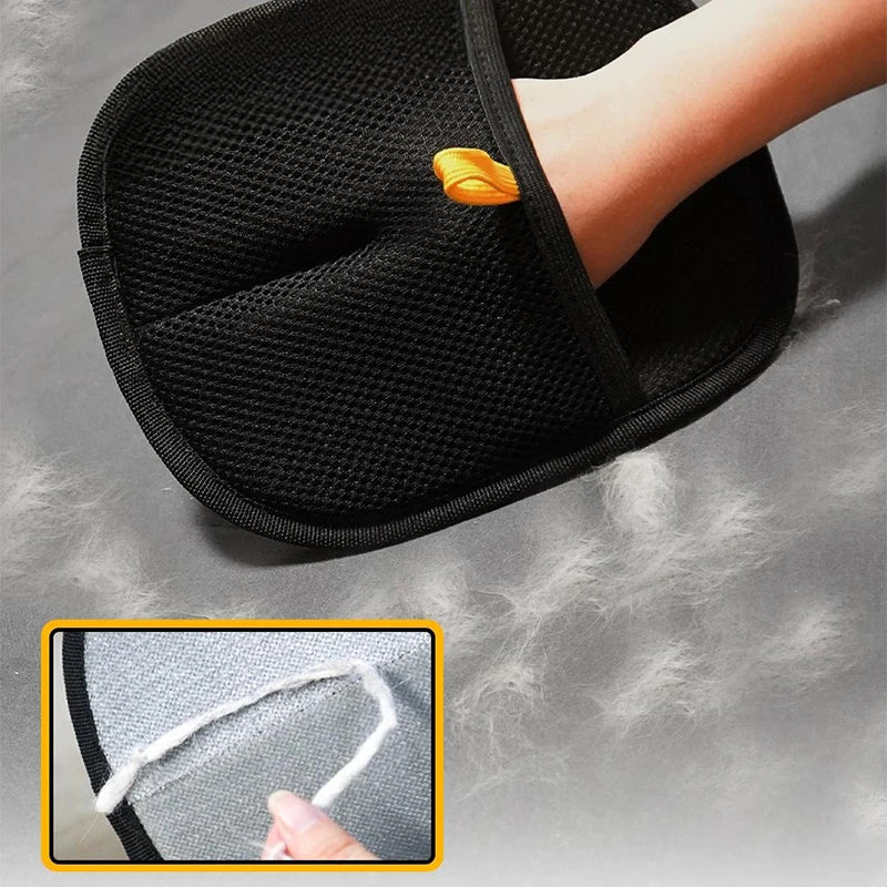 DualTouch™ Pet Grooming System | Double-Sided Hair Collection Gloves | Multi-Function Beauty & Cleaning Tool | Stress-Free Pet Care Solution - Pet Moda Store