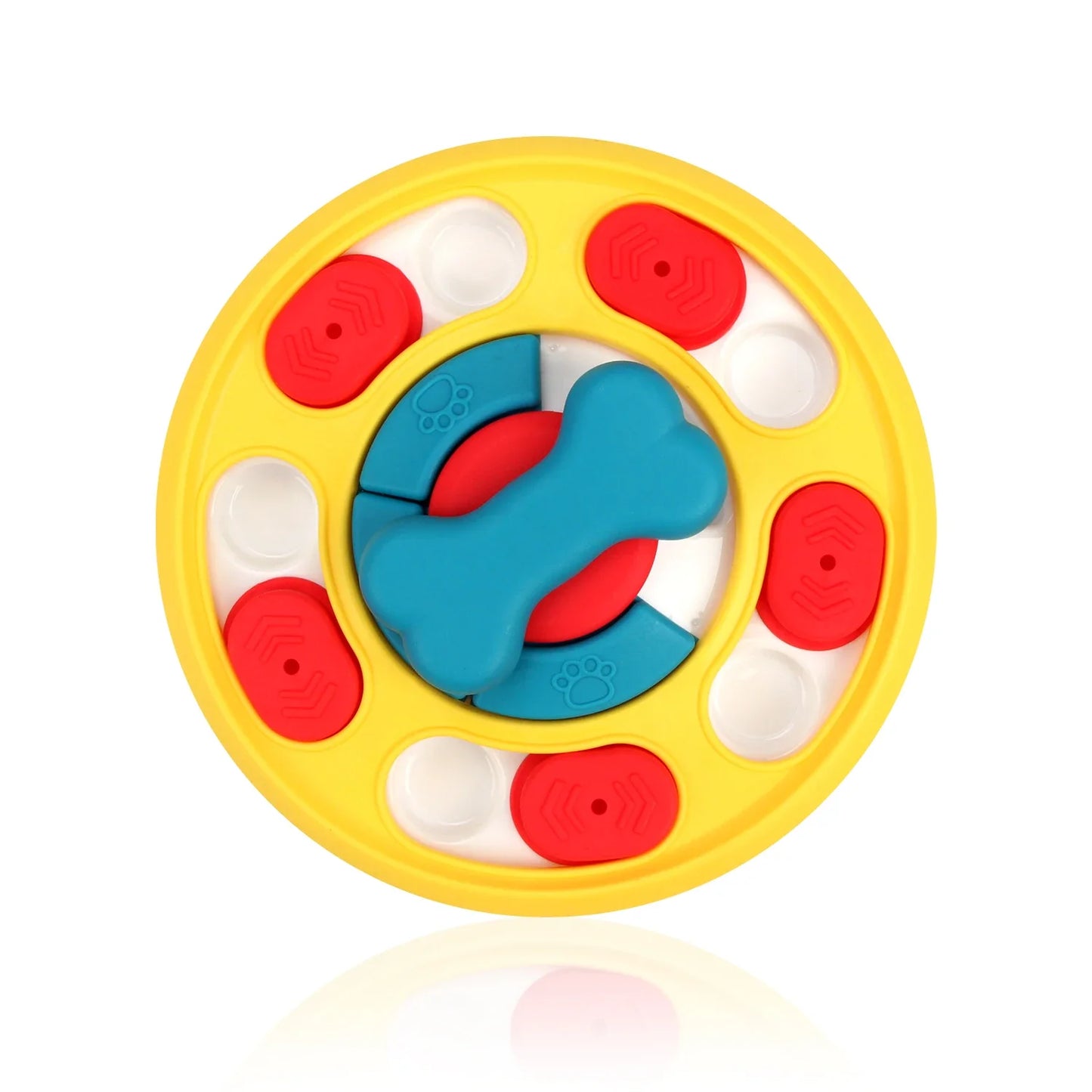 IQFeeder™ Premium Puzzle Plate | Interactive Slow Feeding System | Anti-Choking Design for Puppies & Dogs | Mental Stimulation Licking Mat - Pet Moda Store
