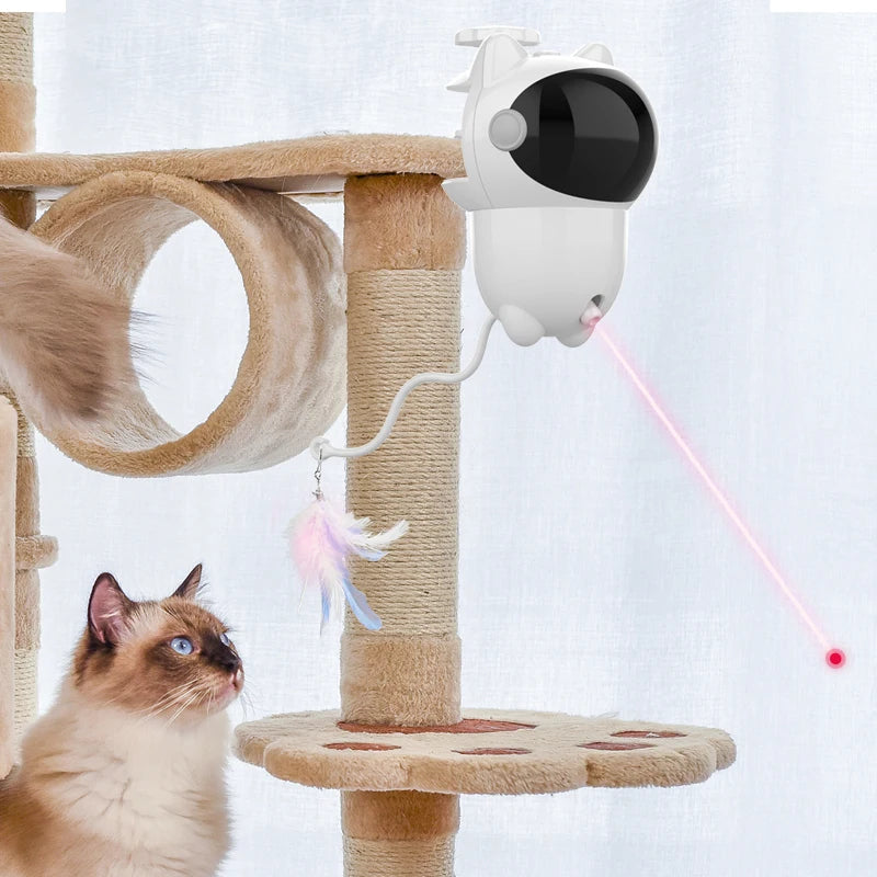 Advanced Interactive Laser Play System - Motion-Activated Technology - Automatic Entertainment Mode - Premium Activity Center for Cats - Pet Moda Store