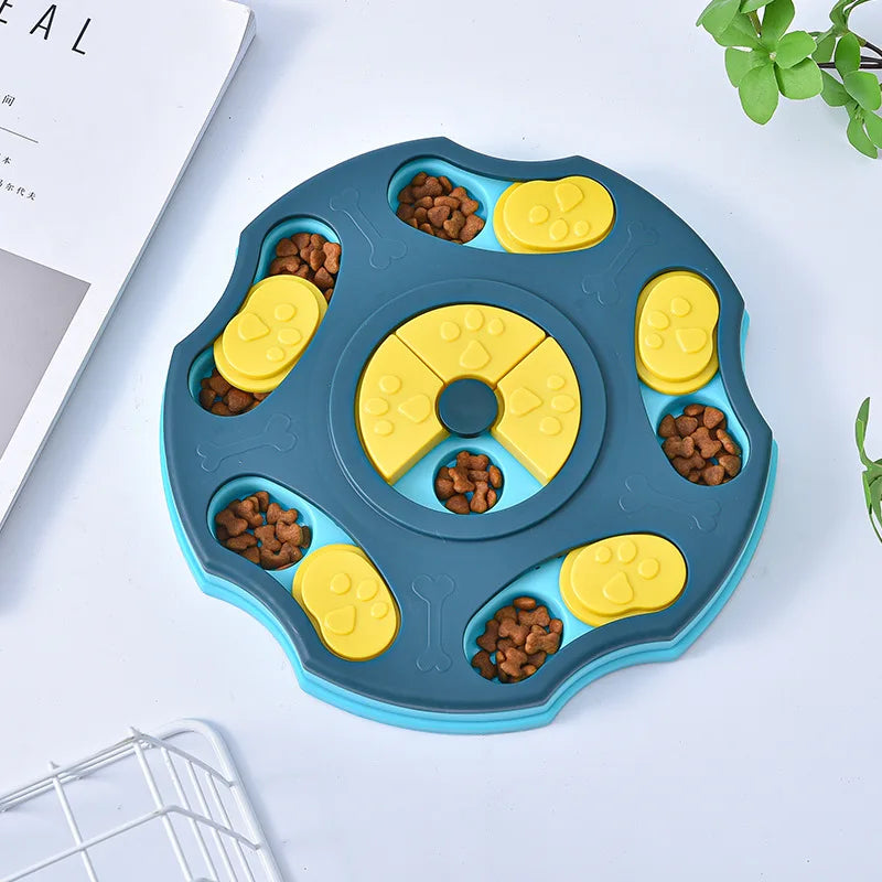 Premium Interactive Puzzle Bowl™ | Anti-Slip Slow Feeder for Dogs & Cats | IQ-Enhancing Food Dispenser | Mental Stimulation Feeding Game - Pet Moda Store