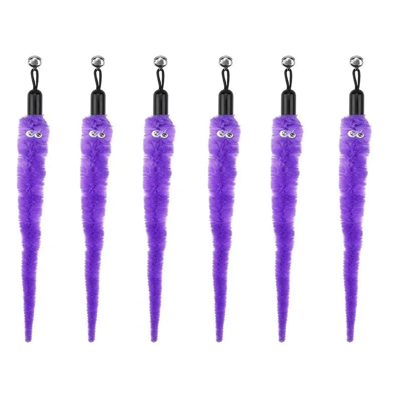 FeatherPrey™ Premium Cat Toy Refills | Interactive Wand Accessories Pack | Assorted Birds & Worms with Bells | Training Foam Balls for Kittens & Cats - Pet Moda Store