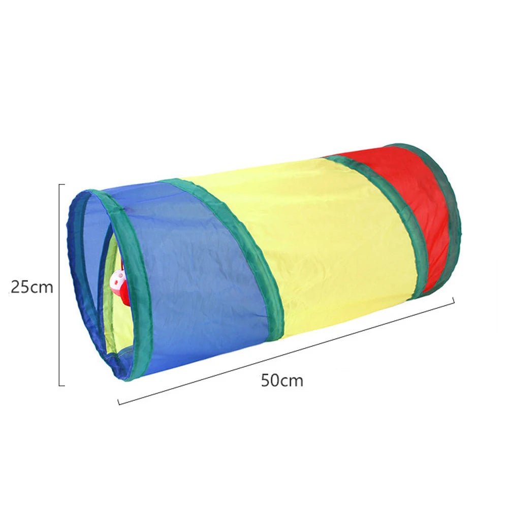 AdventureTube™ Premium Pet Tunnel | Collapsible Indoor/Outdoor Play System | Multi-Purpose Training & Exercise Den | For Cats & Puppies - Pet Moda Store