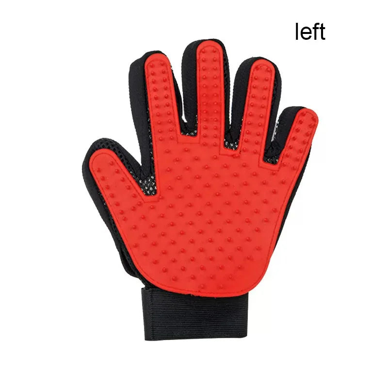 GroomGlove™ Premium Deshedding System | 2-in-1 Massage & Hair Removal Tool | Comfort-Grip Grooming Technology | For All Dogs & Cats - Pet Moda Store